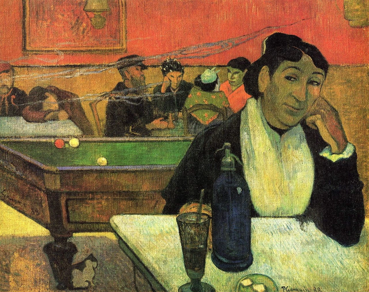 Caffè ad Arles - The Pushkin State Museum of Fine Arts, Moscow